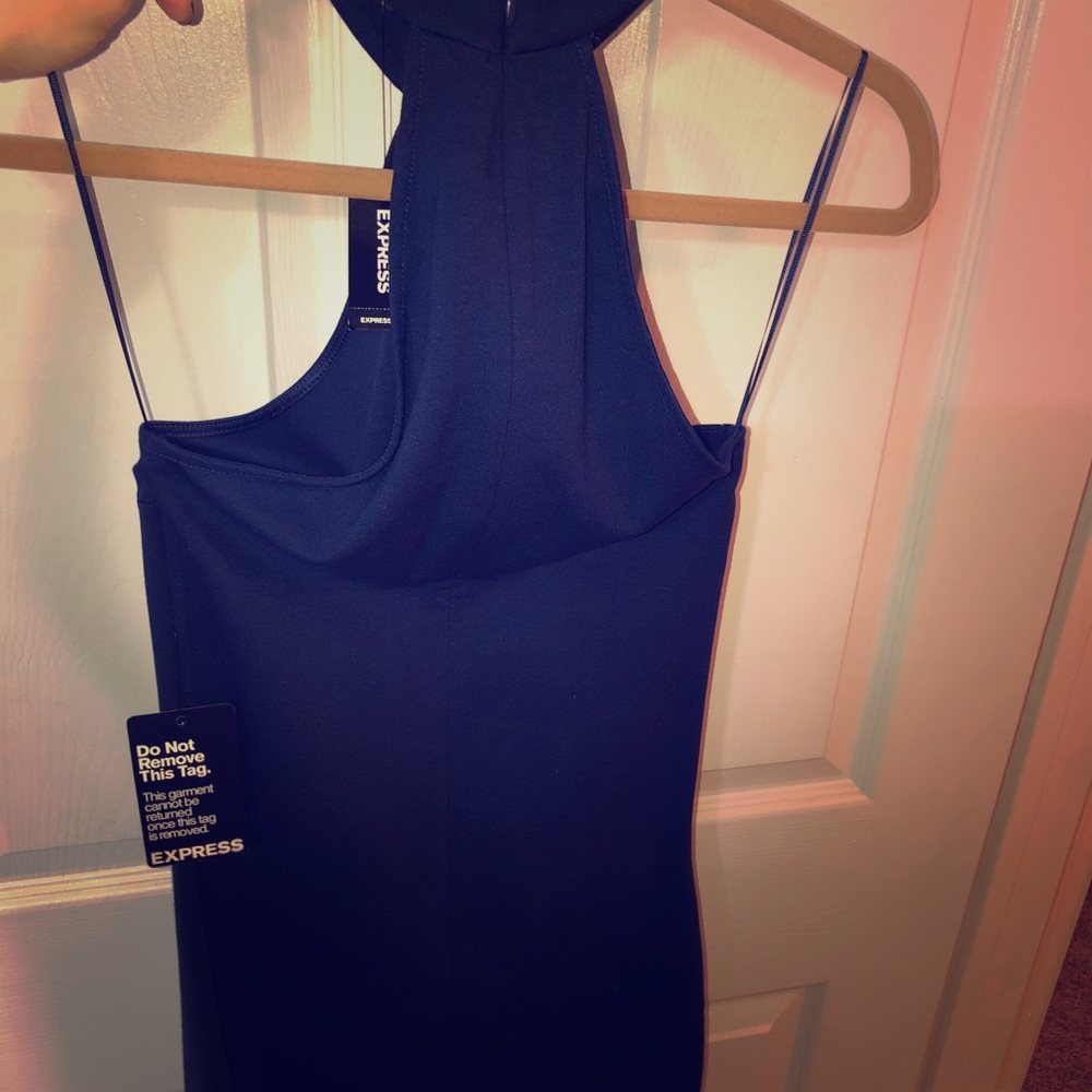 Express navy dress size 4 NWT!!